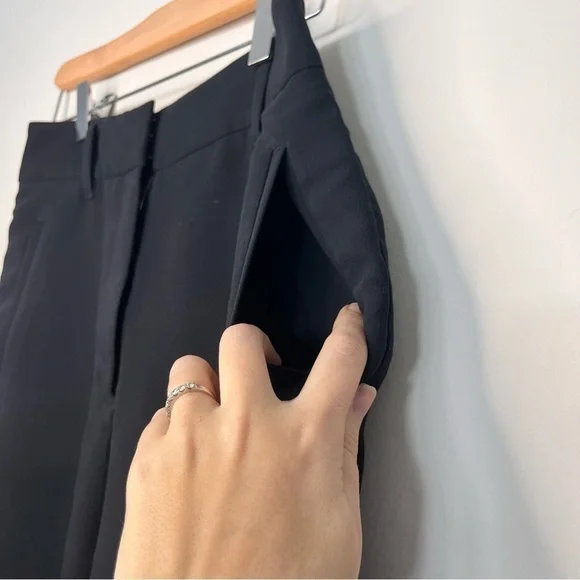 Wilfred Tie-Front Black Dress Pant Women’s Size 2 - Picture 4 of 8